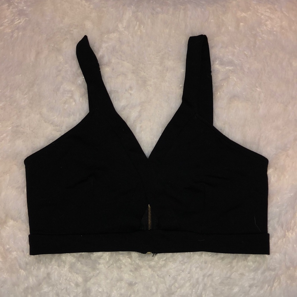 Black Crop Top
